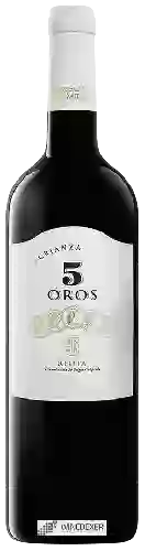 Domaine Isidro Milagro - 5 Oros Rioja Crianza