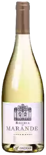 Domaine Jean de Marande - Réserve de Marande Chardonnay