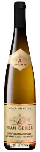 Domaine Jean Geiler - Gewürztraminer Alsace Grand Cru Hengst