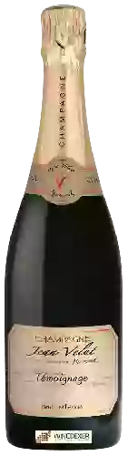 Domaine Jean Velut - Témoignage Millésime Brut Champagne