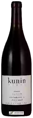 Domaine Kunin - Alisos Vineyard Syrah