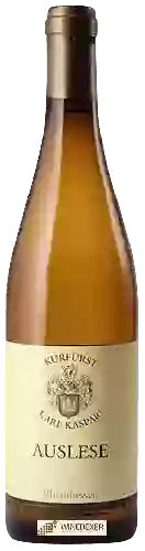 Domaine Kurfürst Karl Kaspar - Auslese