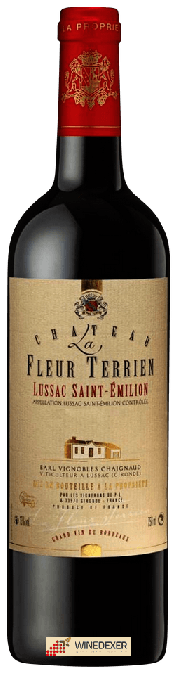 Lussac Saint Emilion Du Chateau La Fleur Terrien Vin Rouge De Lussac Saint Emilion