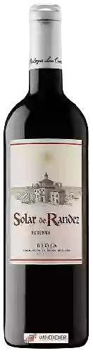 Bodegas Las Orcas - Solar de Randez Reserva