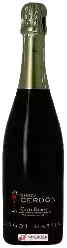 Domaine Lingot Martin - Cerdon Cuvée Réservée Bugey