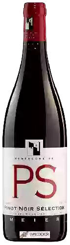 Domaine Manfred Meier - PS Pinot Noir Sélection