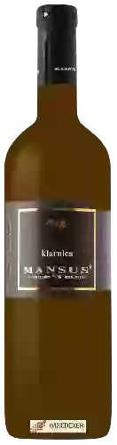 Domaine Mansus - Klarnica