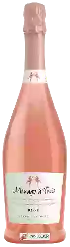 Domaine Ménage à Trois - Rosé Sparkling