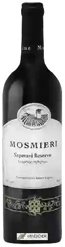 Domaine Mosmieri (მოსმიერი) - Saperavi Reserve (საფერავი რეზერვი)