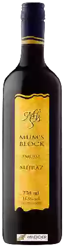 Domaine Mum's Block - Shiraz