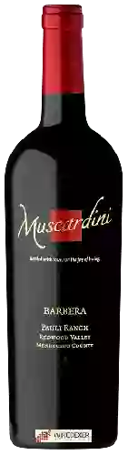 Domaine Muscardini Cellars - Pauli Ranch Barbera