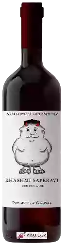 Nasrashvili Family Winery - Khashmi Saperavi