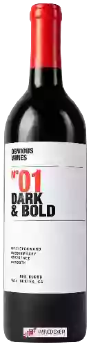 Domaine Obvious Wines - No. 01 Dark & Bold