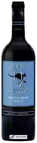 Domaine Ozwell - Select Reserve Merlot