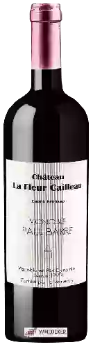 Domaine Paul Barre - Château  La Fleur Cailleau Canon Fronsac