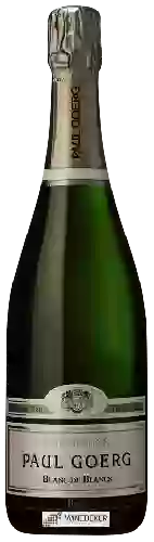 Domaine Paul Goerg - Blanc de Blancs Brut Champagne Premier Cru