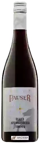 Domaine Weingut Pauser - Blauer Spätburgunder Trocken