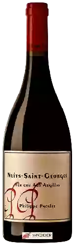 Domaine Philippe Pacalet - Nuits-Saint-Georges Premier Cru Aux Argillas