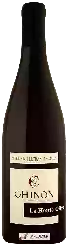 Domaine Pierre & Bertrand Couly - La Haute Olive Chinon