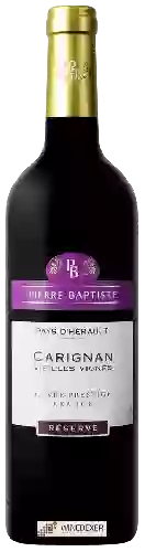 Domaine Pierre Baptiste - Cuvée Prestige Réserve Vieilles Vignes Carignan