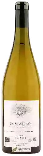 Domaine Pierre Boyat - Saint Véran