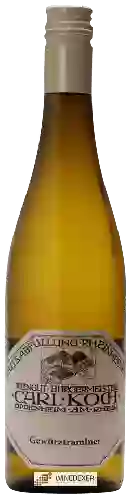 Domaine Weingut Bürgermeister Carl Koch - Dienheimer Tafelstein Gewürztraminer