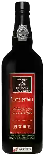 Domaine Quinta de La Rosa - Lote No. 601 Ruby