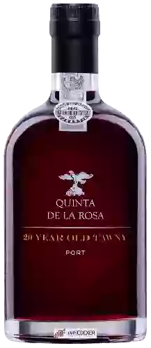 Domaine Quinta de La Rosa - Port 20 Year Old Tawny