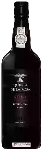 Domaine Quinta de La Rosa - Port Ruby Reserve Lote No. 601