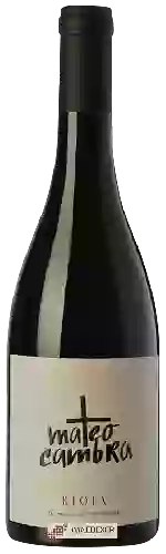 Domaine Rafael Cambra - Mateo Cambra