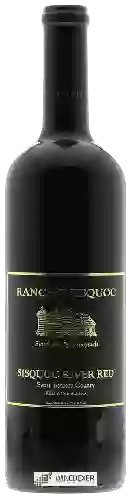 Domaine Rancho Sisquoc - Sisquoc River Red