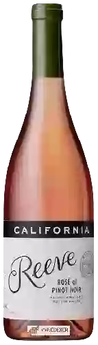 Domaine Reeve - Vecino Vineyard Rosé of Pinot Noir