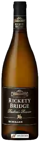 Domaine Rickety Bridge - Paulina's Reserve Sémillon