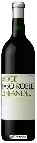 Domaine Ridge Vineyards - Paso Robles Zinfandel