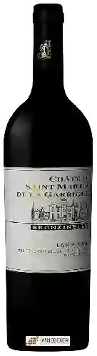 Château Saint Martin de la Garrigue - Bronzinelle Languedoc Rouge