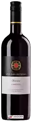 Domaine Viña San Esteban - Reserva Carmenère