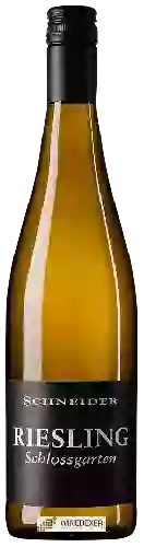 Domaine Schneider - Schlossgarten Riesling