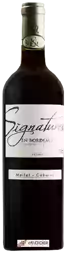 Domaine Schröder & Schÿler - Signatures En Bordeaux Merlot - Cabernet