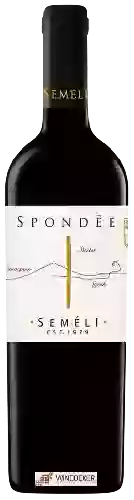 Domaine Semeli - Spondēe