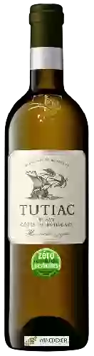 Domaine Tutiac - Blaye Côtes de Bordeaux blanc - Zéro Résidu de Pesticides