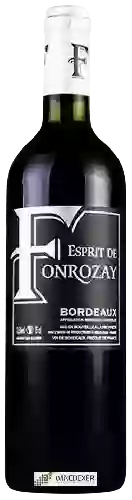 Domaine Union de Producteurs de Saint-Émilion - F Esprit de Fonrozay Bordeaux