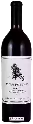 Domaine Y. Rousseau - Pépé Cavedale Vineyards Merlot
