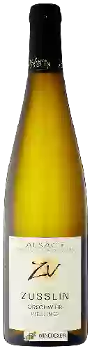 Domaine Valentin Zusslin - Riesling Orschwihr