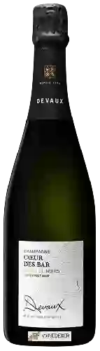 Domaine Veuve A. Devaux - Cœur des Bar Champagne Blanc de Noirs Brut