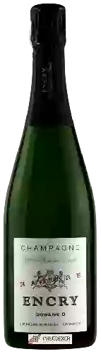 Domaine Encry - Nature Dosage O Champagne Grand Cru 'Le Mesnil-sur-Oger'