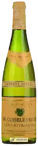 Domaine Willy Gisselbrecht - Réserve Spéciale Gewürztraminer