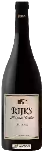 Domaine Rijk's - Private Cellar Shiraz