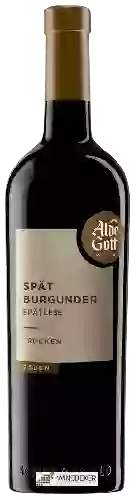 Bodega Alde Gott - Sp&aumltburgunder Sp&aumltlese Trocken