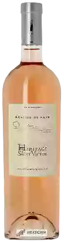 Bodega Bastide de Fave - Héritage de Saint Victor Rouge