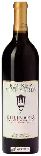 Bodega Becker Vineyards - Culinaria